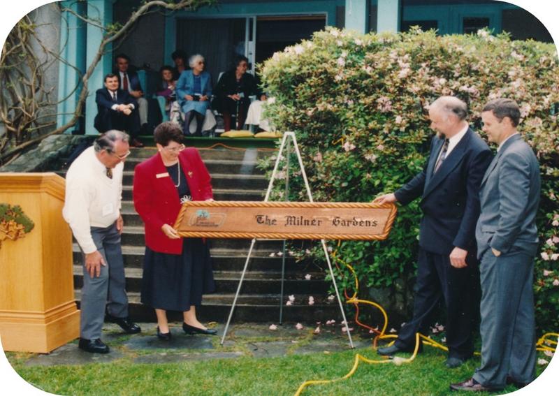 Milner Gardens and Woodland officially named in 1998